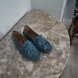 Fascani Kids Girls Blue Dress Shoes Size 30 (US 12) New Unboxed